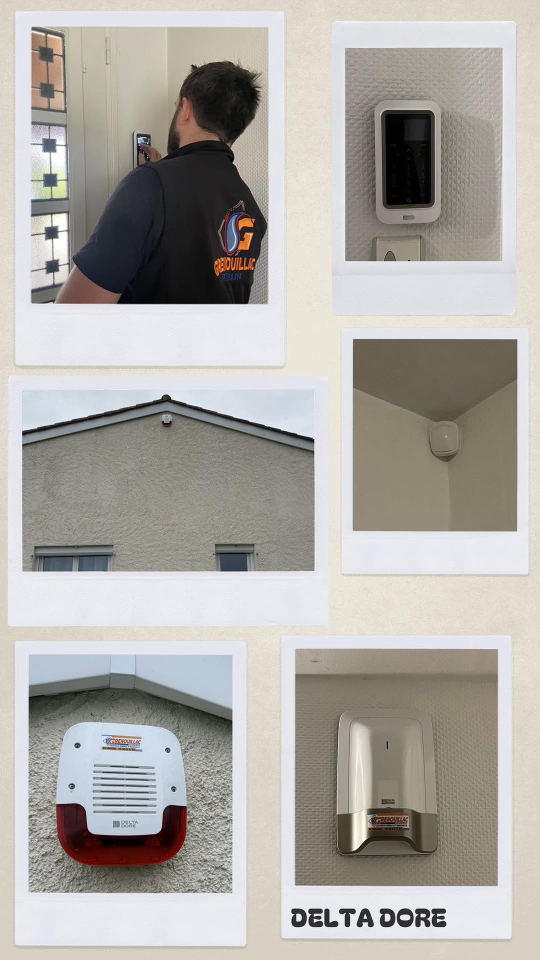 Installation système d'alarmes